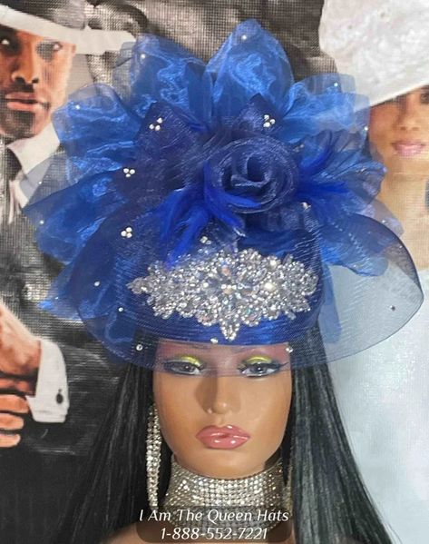 "Church Hat: Fashionably Royal: A Statement Piece from 'I Am The Queen Hats' Collection"
