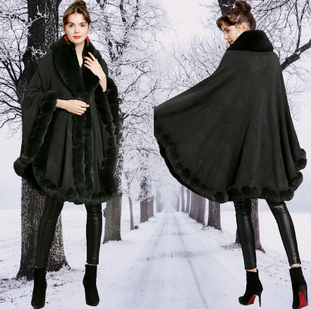 Cape Poncho Black, Brown Red, Green Queen capes 