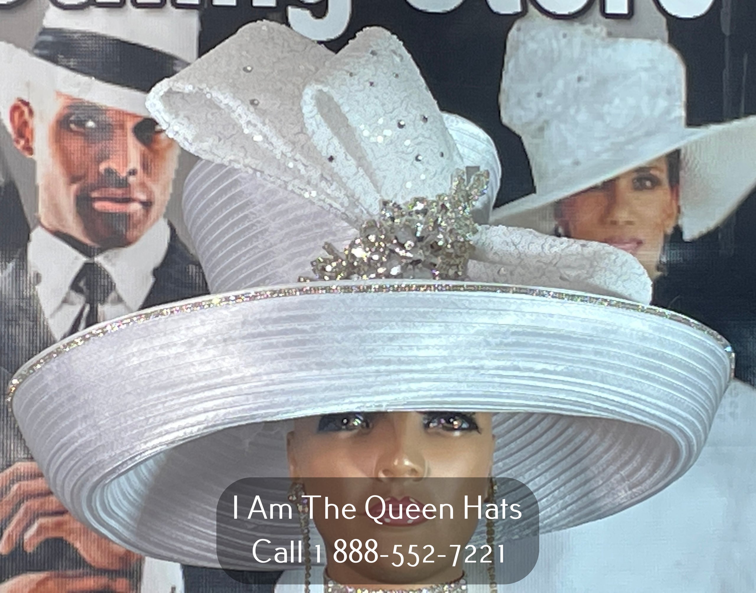 I Am The Queen Hats 13359 Donna vinci