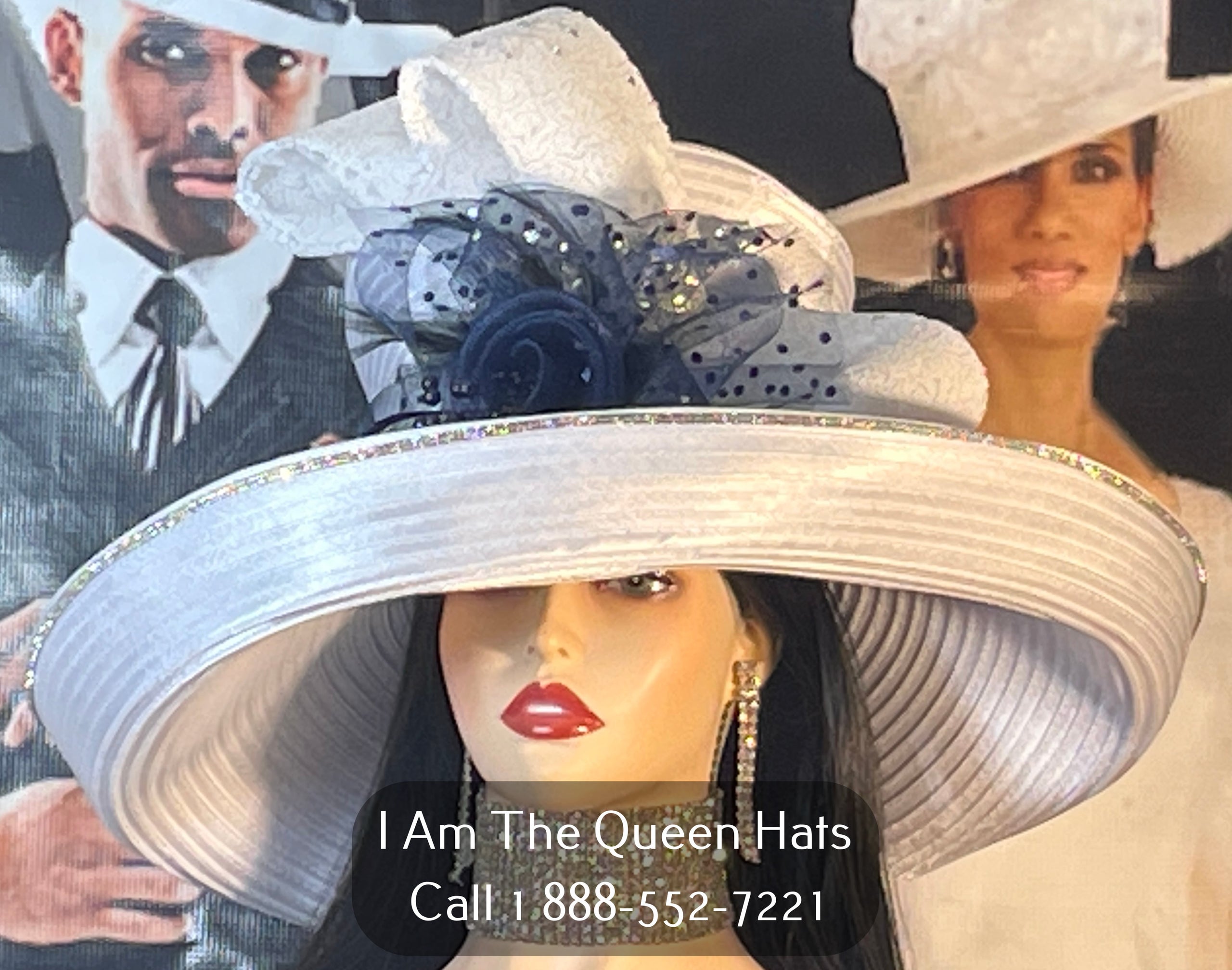I Am The Queen Hats 13359 Donna vinci