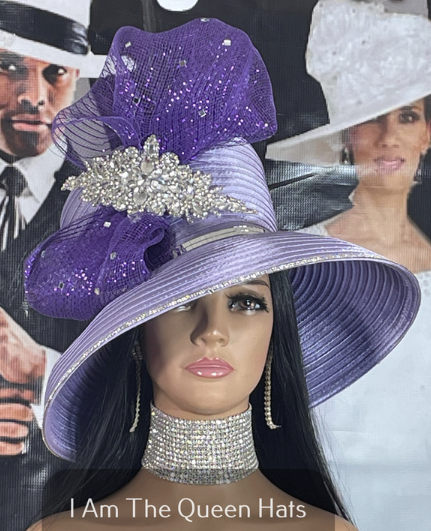 I Am The Queen Hats : Large Church Hats, I Am The Queen Hats